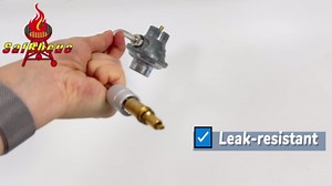 SafBbcue Grill Propane Regulator Replacement for Blue Rhino Razor 2 Burner Grill Griddle Accessories,Blue Rhino Razor GGC2030M GGC2030L Grill Replacement Parts,25" Outdoor Portable Grill