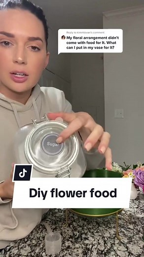 My go to diy flower food! | flower food