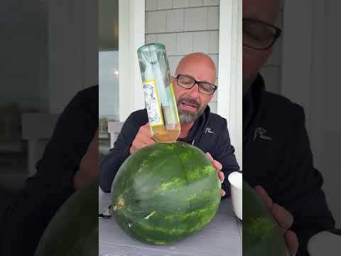 Wine infused watermelon 🍷 🍉