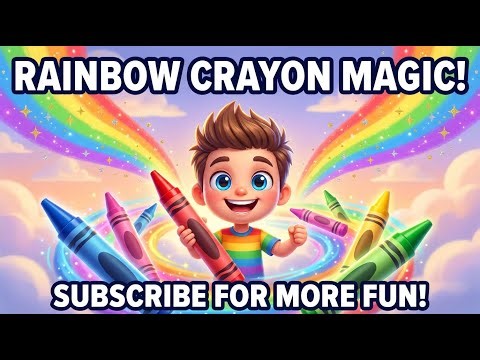 Freddie and the Flying Crayons ✏️✨ Magical Drawing Adventure for Kids Creative Story-time