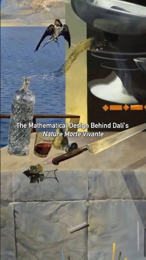 a precise design 🌀Uncover the hidden geometry in Dalí’s “Nature Morte Vivante.” #art thedali #dali
