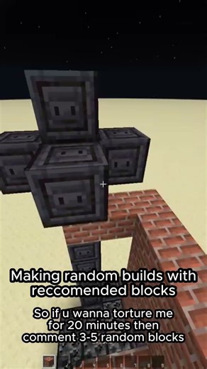 Building with random blocks PT1 #minecraft #building