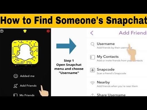 How to Find Someone's Snapchat Username - how to find someone on snapchat with username