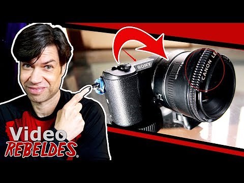 ✳️ ADAPTADOR para Lentes CANON a SONY a5100/ WOW! (VILTROX)