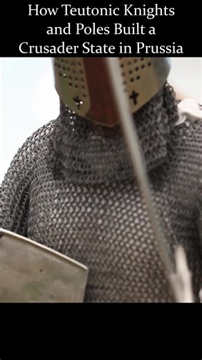 How Teutonic Knights and Poles Built a Crusader State in Prussia - #teutonicknights #teutonicorder #poland #crusades #medievalhistory #prussia #northerncrusades | Real Crusades History