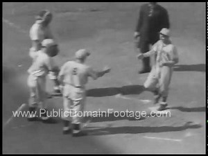 St. Louis Browns vs St. Louis Cardinals 1944 World Series game one archival footage
