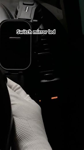 Turn on your Mirror Switch, functional modification & very helpful for night control #gd3plays #h...