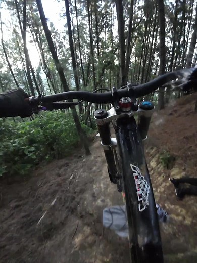 Casi no la cuento 🤣😬 #donwhill #awesomemtb #nobrakes | MTB Bikes
