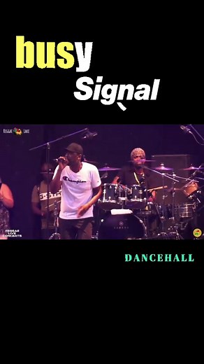 Live Performance by Busy Signal