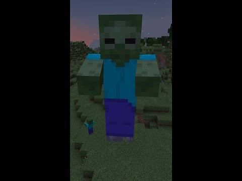 How to summon a giant zombie in minecraft!