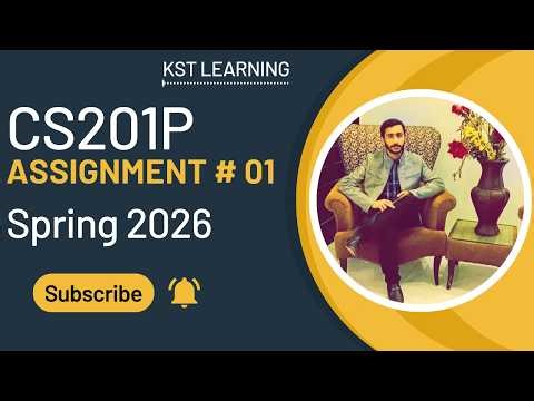 CS201P Assignment 1 Solution Spring 2026 | CS201P Assignment 1 Solution 2026 | KST Learning