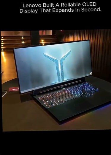 Lenovo's Rollable OLED Display Expands in Seconds - Future of Screens! # lenovo #correctcoding