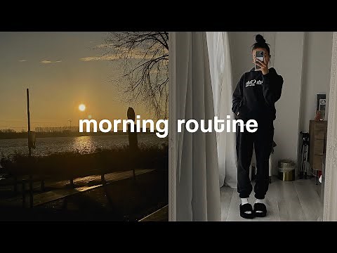 college winter morning routine. *in lockdown*