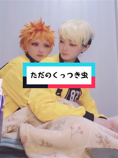 中身のない会話、侑さんにくっついてるだけの日向。 (⚠中の人、LIVE切り抜き) #hqコスプレ #hqcosplay #cosplay #日向翔陽 #宮侑 MSBY