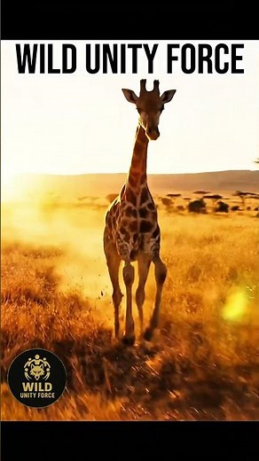 Unbelievable Footage Watch a Young Giraffe Scares Hyenas Away from Injured Ostrich Chick