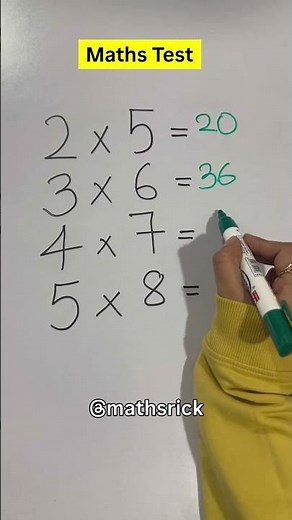 1 minute math test📚✅ #mathchallenge #mathproblem