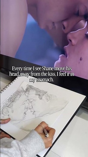 Sketching the scene that makes my heart drop💔#heatedrivalry #shanehollander #ilyarozanov #fanart #bl