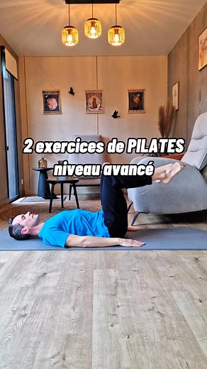 84K views · 718 reactions | 2 exercices de Pilates niveau avancé ⚡️(abdos, cuisses) #pilates #pilatesworkout | Fabien Pilates | Facebook