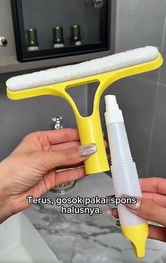 Bye-bye Kaca Buram! Alat Pembersih 3-in-1 Super Praktis ✨