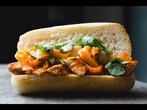 Easy Homemade Chicken Banh Mi | SAM THE COOKING GUY