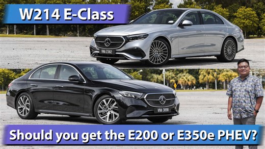 2024 Mercedes-Benz E-Class Malaysian video review – should you get the W214 E200 or the E350e? - paultan.org