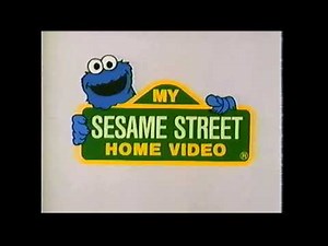 Opening to My Sesame Street Home Video - Count It Higher 1988 VHS