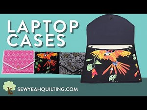 How to Sew a Laptop Case | Beginner Sewing Project