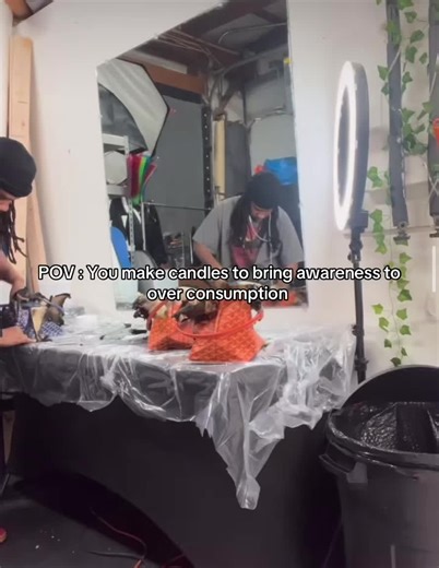 Make Candles for Overconsumption Awareness