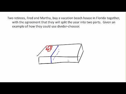 Divider Chooser method