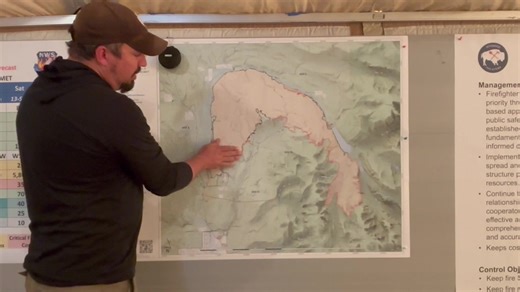 Dollar Lake Fire - Daily Operational Briefing - September 9, 2025 Note, this will be the last daily operational briefing video by Wyoming Team 2 before we transition command of the incident to a new team on the evening of September 11. Stay tuned for more information on the transition. | U.S. Forest Service-Bridger-Teton National Forest