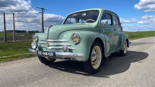 1957 Renault 4CV Green Manual, 3 speed Left Hand Drive in...
