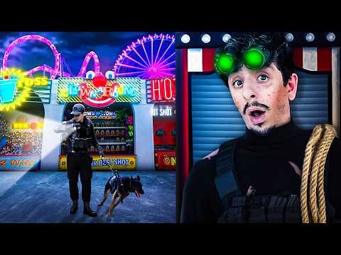 I Survived Overnight in an Amusement Park!