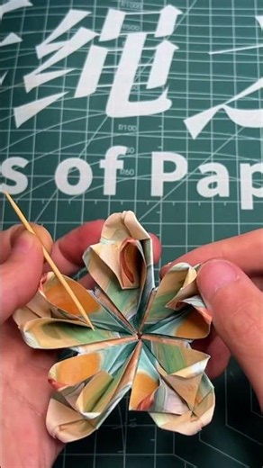 Origami Jasmine | 折り紙 ジャスミン #diy #origami #handmade #tutorial