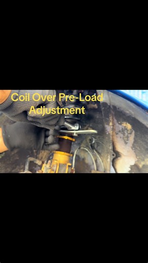 Coil Over Pre-Load Adjustment #mechanic #follower #highligh #subaru #australia