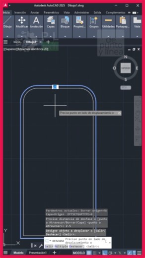 21K views · 576 reactions |  Aprende a crear un desfase en AutoCAD | BASICOS DE AUTOCAD 12 En este video te mostraremos como utilizar la herramienta DESFASE (OFFSET) en AutoCAD. Video trabajo en conjunto con @DPL-Tech Suscríbete para más contenido! https://www.youtube.com/c/depuntoylinea #arquitectura #arquitecto #ingenieria #ingenieriacivil #TUTORIAL #TIPS #autocadtips #architecture #architect #autocadtutorial #revit #cad | De Punto y Línea | Facebook