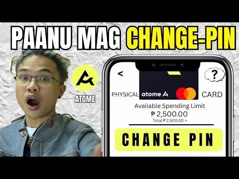 How to Change ATOME Card PIN