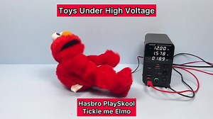 High Voltage Toy Experiment with Tickle Me Elmo