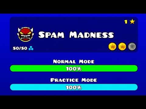 Can You Beat Geometry Dash By Just Spam Clicking?