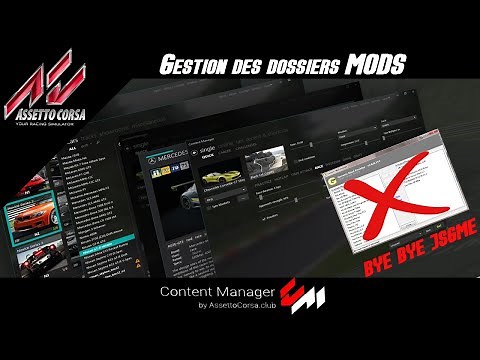 Assetto Corsa | Tuto#4 I Gestion des Dossiers Mod via Content Manager