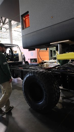 26K views · 546 reactions | Ever wondered how our camper bodies become acquainted with their chassis? The process takes about 2-3 hours to complete with plenty of measuring and other preparations to ensure a precise drop down onto the frame  | EarthRoamer | Facebook
