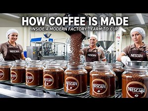 How Coffee Is Made Inside a Modern Factory Farm to Cup
