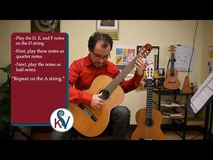 Open String Exercises - Beginner Classical Guitar
