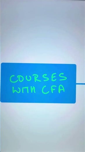 Courses You Can Do with CFA