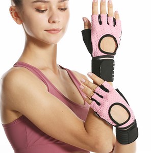 [Hot Item] Amazon Hot Workout Gloves Men Women Fingerless Finger Weight Lifting Glove with Wrist Support, Full Padded Sport Gloves for Gym Exercise Fitness Training