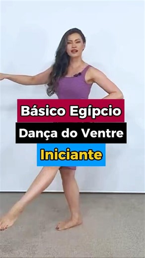 Aula de Dança do Ventre Iniciante | Movimento: Básico Egípcio