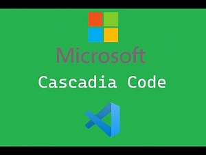 LA MEJOR FUENTE PARA VISUAL STUDIO CODE | CASCADIA CODE 2020 | TEMA LIBRE | 💻🎧📚