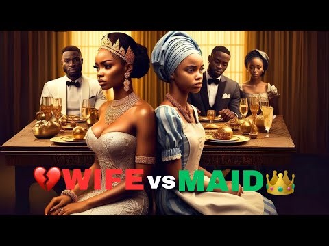 Rich Wife vs Maid 😱/ Who Will He Choose?!