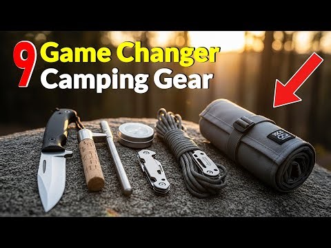 The 9 Game Changer Camping Gear Items Everyone is Missing Out On #Survival Insights