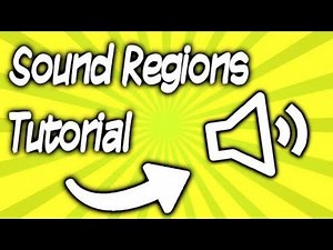 How to Make Sound Regions In Roblox Studio