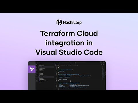 Terraform Cloud integration in Visual Studio Code